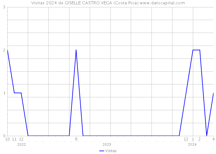 Visitas 2024 de GISELLE CASTRO VEGA (Costa Rica) 