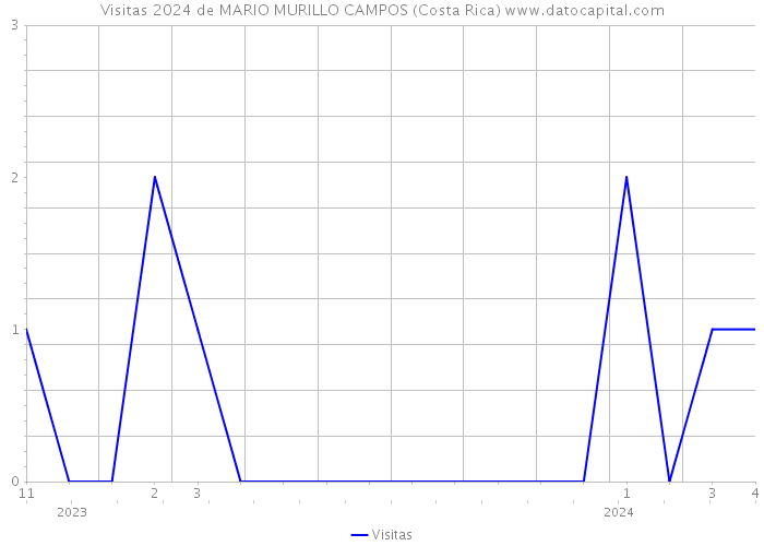 Visitas 2024 de MARIO MURILLO CAMPOS (Costa Rica) 