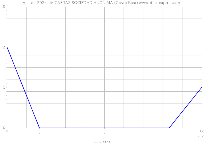 Visitas 2024 de CABRAS SOCIEDAD ANONIMA (Costa Rica) 
