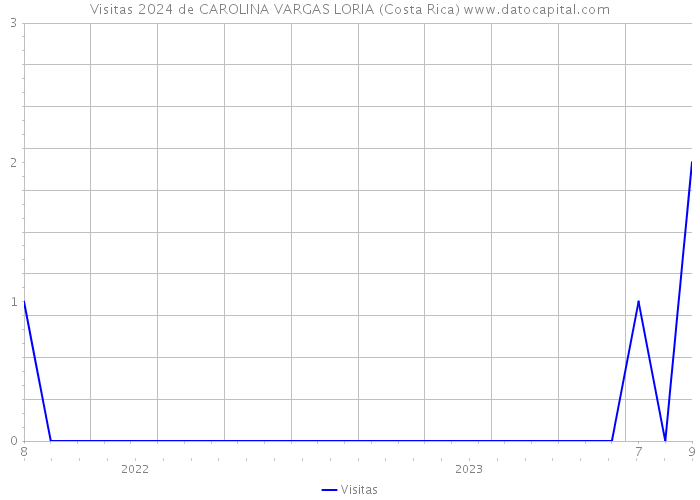 Visitas 2024 de CAROLINA VARGAS LORIA (Costa Rica) 