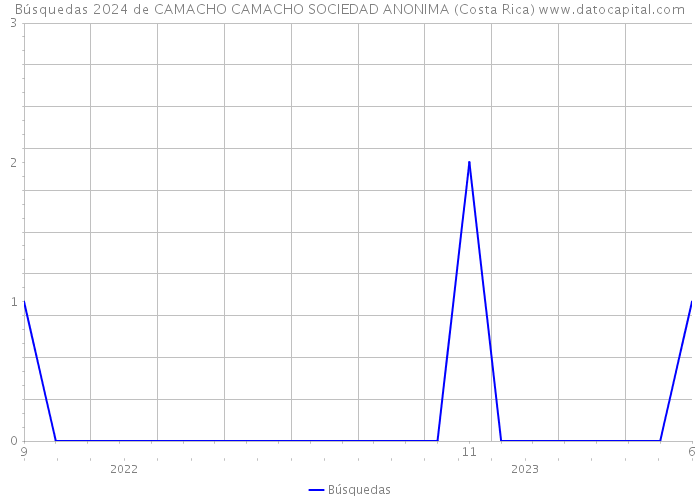 Búsquedas 2024 de CAMACHO CAMACHO SOCIEDAD ANONIMA (Costa Rica) 