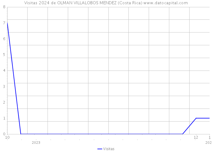 Visitas 2024 de OLMAN VILLALOBOS MENDEZ (Costa Rica) 